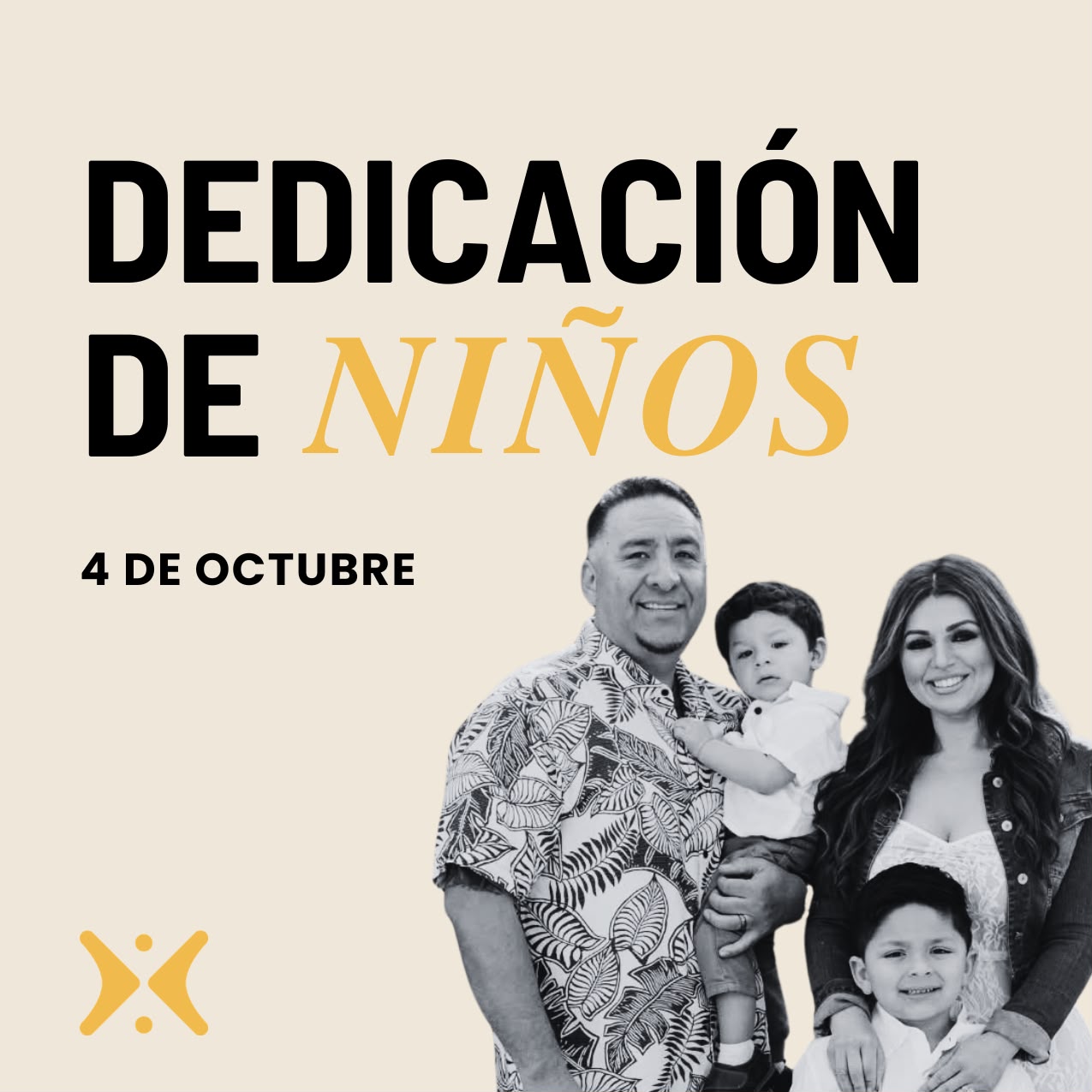 Aplicación Dedicación de Niños